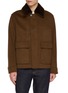 Main View - Click To Enlarge - YVES SALOMON - Mink Collar Jacket