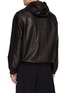 Back View - Click To Enlarge - YVES SALOMON - Reversible Leather Hoodie