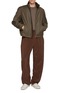 Figure View - Click To Enlarge - YVES SALOMON - Mink Collar High Neck Jacket