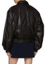 Back View - Click To Enlarge - WE11DONE - Leather Bomber Jacket