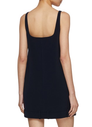 Back View - Click To Enlarge - WE11DONE - Waistband Detail Dress