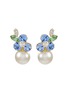 Main View - Click To Enlarge - JENNIFER BEHR - Vivi 18K Gold Plated Brass Drop Earrings — Bluebell