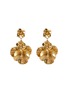 Main View - Click To Enlarge - JENNIFER BEHR - Samara Gold Plated Brass Earrings —  Gold