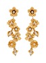 Main View - Click To Enlarge - JENNIFER BEHR - Vanora 18K Gold Plated Brass Drop Earrings
