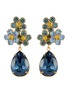 Main View - Click To Enlarge - JENNIFER BEHR - Lauretta 18K Gold Plated Brass Drop Earrings — Dust