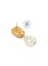 Detail View - Click To Enlarge - JENNIFER BEHR - Liana 18K Gold Plated Brass Drop Earrings — Rose