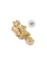 Detail View - Click To Enlarge - JENNIFER BEHR - Bouquet 18k Gold Plated Brass Crystal Drop Earrings — Multi