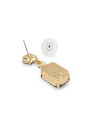 Detail View - Click To Enlarge - JENNIFER BEHR - Justine 18K Gold Plated Brass Drop Earrings — Sapphire