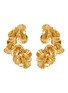 Main View - Click To Enlarge - JENNIFER BEHR - Viola Brass Stud Earrings — Gold