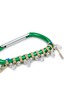 Detail View - Click To Enlarge - KITESY MARTIN STUDIO - Extra Large Cababiner Le Mousqueton Bag Charm — Green/Cream