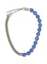 Main View - Click To Enlarge - KITESY MARTIN STUDIO - Le Dani Necklace — Silvered/Blue