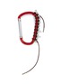 Main View - Click To Enlarge - KITESY MARTIN STUDIO - Extra Large Cababiner Le Mousqueton Bag Charm — Red/Burgundy