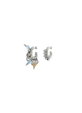 Main View - Click To Enlarge - KITESY MARTIN STUDIO - La Uranus Hoop Earrings