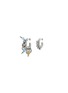 Main View - Click To Enlarge - KITESY MARTIN STUDIO - La Uranus Hoop Earrings