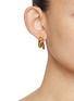 Front View - Click To Enlarge - KITESY MARTIN STUDIO - La Chris Hoop Earrings — Golden/Silvered
