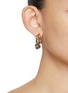 Figure View - Click To Enlarge - KITESY MARTIN STUDIO - La Chris Hoop Earrings — Golden/Silvered