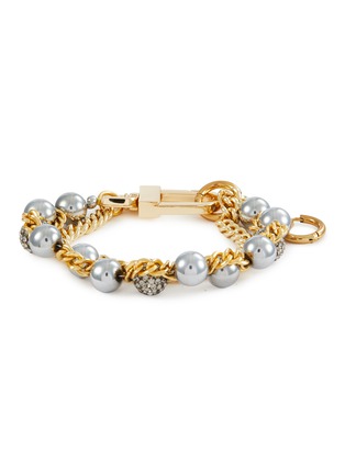 Detail View - Click To Enlarge - KITESY MARTIN STUDIO - Le Serpent Bracelet — Golden/Silvered