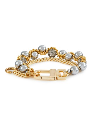Main View - Click To Enlarge - KITESY MARTIN STUDIO - Le Serpent Bracelet — Golden/Silvered