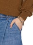 Figure View - Click To Enlarge - KITESY MARTIN STUDIO - Le Serpent Bracelet — Golden/Silvered