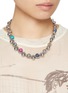 Figure View - Click To Enlarge - KITESY MARTIN STUDIO - Le Serpent Silver Plated Brass Necklace — Golden/Silvered