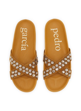 Detail View - Click To Enlarge - PEDRO GARCÍA - Analis Suede Slide Snadals