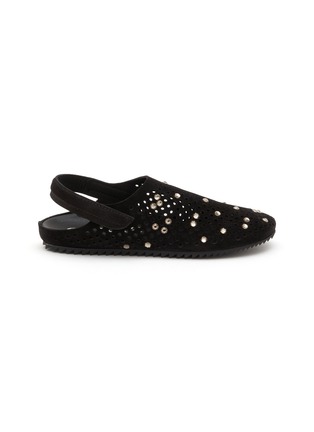 Main View - Click To Enlarge - PEDRO GARCÍA - Bely Suede Slide Snadals