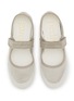 Detail View - Click To Enlarge - PEDRO GARCÍA - Polonia Silk Satin Sneakers