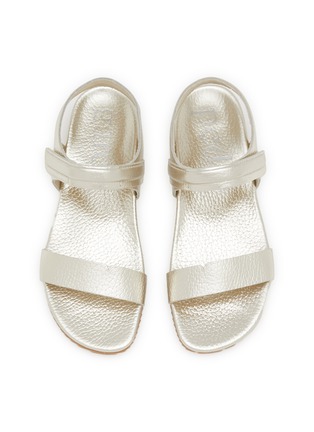Detail View - Click To Enlarge - PEDRO GARCÍA - Bloson Laminated Leather Sandals