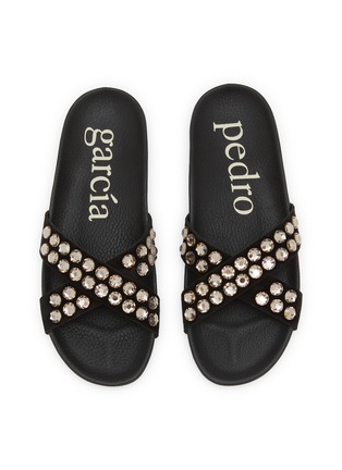 Detail View - Click To Enlarge - PEDRO GARCÍA - Analis Suede Slide Snadals