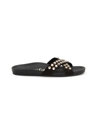 Main View - Click To Enlarge - PEDRO GARCÍA - Analis Suede Slide Snadals