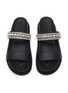 Detail View - Click To Enlarge - JIMMY CHOO - Jadi Crystal Embellished Leather Sandals