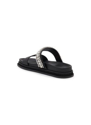  - JIMMY CHOO - Jadi Crystal Embellished Leather Sandals