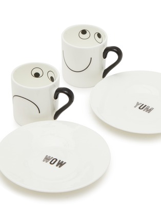 Detail View - Click To Enlarge - ANYA HINDMARCH - Eyes Fine Bone China Espresso Set