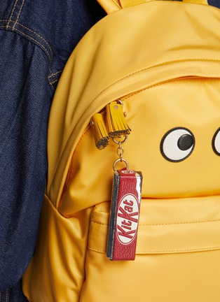 Front View - Click To Enlarge - ANYA HINDMARCH - Anya Brands Kit Kat Leather Bag Charm