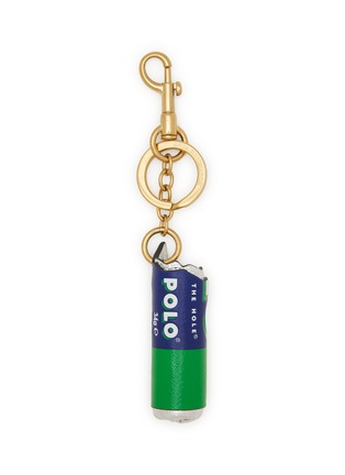Main View - Click To Enlarge - ANYA HINDMARCH - Polo Keyring Leather Charm