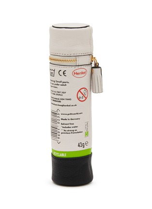Detail View - Click To Enlarge - ANYA HINDMARCH - Pritt Stick Leather Pencil Case