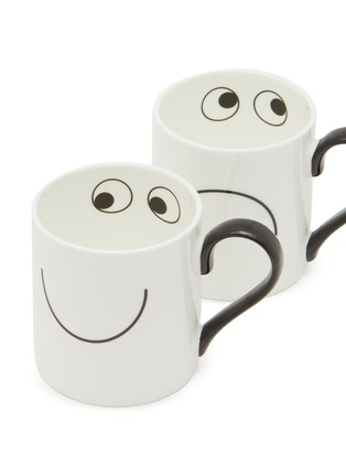 Detail View - Click To Enlarge - ANYA HINDMARCH - Eyes Fine Bone China Mug Set