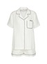 Main View - Click To Enlarge - ANYA HINDMARCH - Eyes Linen Short Pyjama Set — Size S