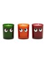 Main View - Click To Enlarge - ANYA HINDMARCH - Eyes Mini Candles — Set of 3