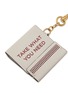 Detail View - Click To Enlarge - ANYA HINDMARCH - Take What You Need Match Book Leather Keyring Charm