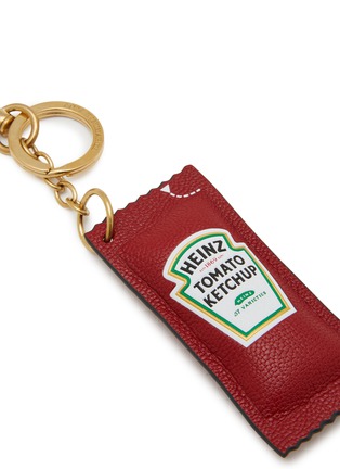 Detail View - Click To Enlarge - ANYA HINDMARCH - Heinz Ketchup Leather Keyring Charm