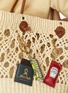 Front View - Click To Enlarge - ANYA HINDMARCH - Heinz Ketchup Leather Keyring Charm