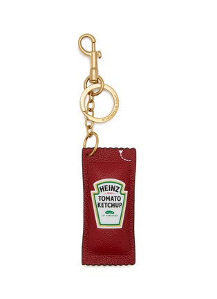 Main View - Click To Enlarge - ANYA HINDMARCH - Heinz Ketchup Leather Keyring Charm
