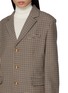  - FRAME - The Houndstooth Wool Blend Blazer