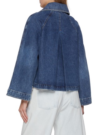 Back View - Click To Enlarge - FRAME - The Swing Denim Jacket
