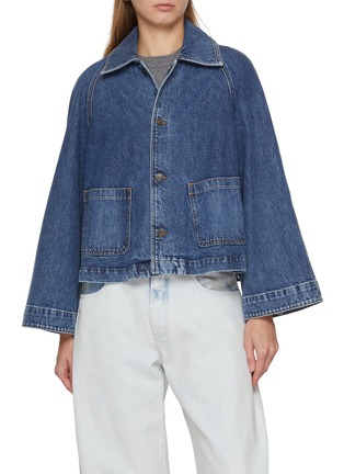 Main View - Click To Enlarge - FRAME - The Swing Denim Jacket