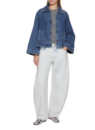 Figure View - Click To Enlarge - FRAME - The Swing Denim Jacket