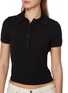  - FRAME - The Mesh Trim Polo Shirt