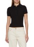 Main View - Click To Enlarge - FRAME - The Mesh Trim Polo Shirt