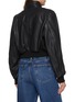 Back View - Click To Enlarge - FRAME - The Leather Harrington Bomber Jacket